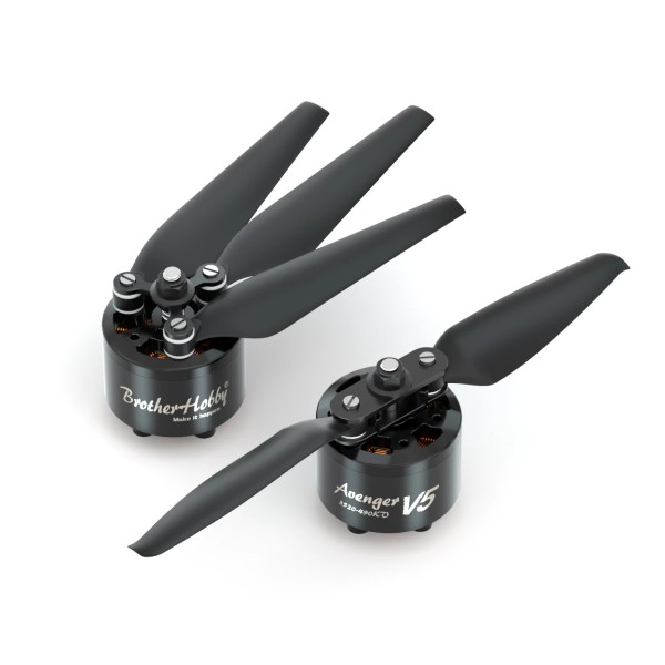 Original BrotherHobby Avenger V5 3520 330KV/380KV/420KV/470KV/490KV/540KV Brushless Motor for Quadcopter Free Folding Propeller